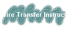Wire Transfer Instructions